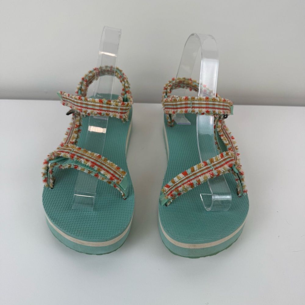 Teva Women’s Midform Fray Teal Multicolor Size 5
